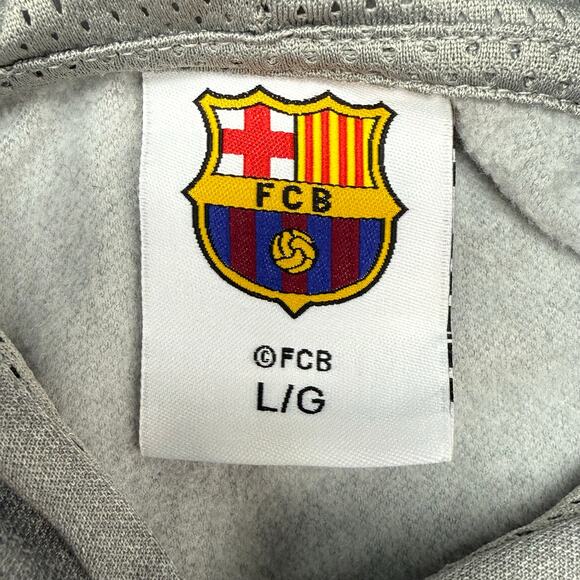 Lionel Messi #10 Hoodie Youth Size‎ Large FCB Futbol Club Barcelona Lightweight - Picture 4 of 9